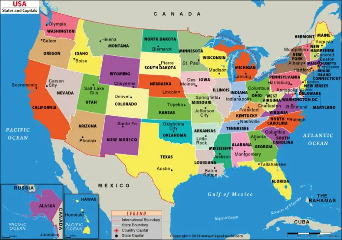 Map of The United States - All You Need to Know - usaFAQwizard